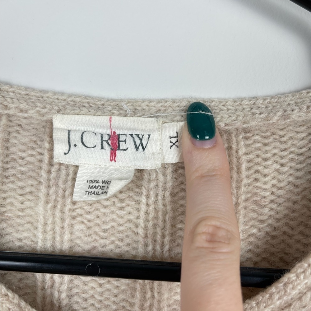 J.Crew 100% Wool Crewneck Sweater - Picture 9 of 10